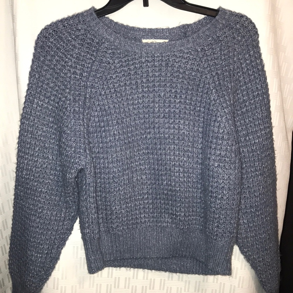 Blue Knit Sweater